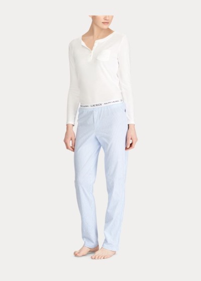 Women's Ralph Lauren Striped Jersey Pyjama Bottoms | 721536TGV